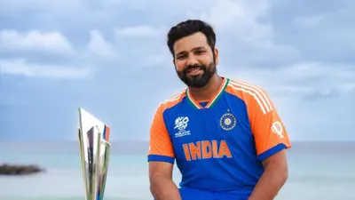 रोहित शर्मा ने किया खुलासा  विश्व कप जीतने के बाद क्यों चबाई थी पिच की मिट्टी 