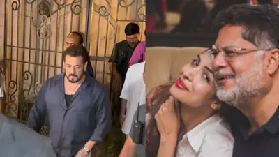 आधी रात को malaika arora के घर पहुंचे salman khan  इमोशनल नजर आए  दबंग खान 