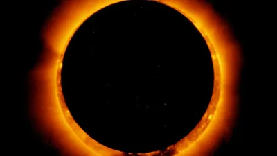 surya grahan 2024  बिना चश्मे के कैसे देखें सूर्य ग्रहण  nasa ने बताया जबरदस्त तरीका