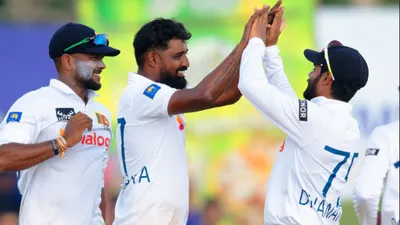 sl vs nz  श्रीलंका ने किया बड़ा उलटफेर  न्यूजीलैंड को हराकर wtc का बदला समीकरण