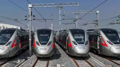 delhi ncr वालों के लिए खुशखबरी  बहुत जल्द ही शुरू होगी नमो भारत रैपिड ट्रेन