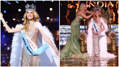 miss world 2024 winner  कौन हैं krystyna pyszkova  जिनके सिर सजा 71वें मिस वर्ल्ड का ताज