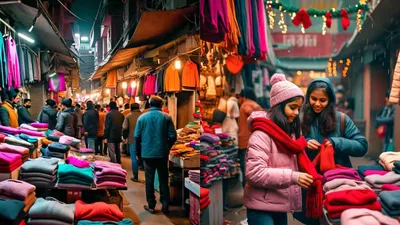 winter shopping  दिल्ली ncr की 5 सबसे सस्ती मार्केट  50 रुपये में खरीदें सर्दियों के कपडे़