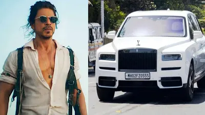 4 करोड़ की वैनिटी वैन से लेकर 10 करोड़ की rolls royce के मालिक हैं shah rukh khan  सभी कारों का नंबर 555