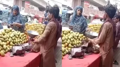 video   पाकिस्तानी ने महिला को बनाया बेवकूफ लेकिन कैमरे में कैद हुई करतूत  भड़के लोग