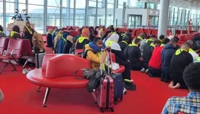  एयरपोर्ट को मस्जिद बना दिया     फ्रांस के सबसे बड़े हवाई अड्डे पर मुस्लिमों ने पढ़ी नमाज तो मचा बवाल