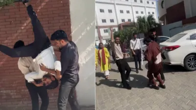 viral video  पाकिस्तानी स्टूडेंट्स ने दोस्त के साथ किया कुछ ऐसा कि शॉक रह गए लोग  पोस्ट हो रहा वायरल