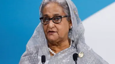 bangladesh political crisis  बांग्लादेश में तख्‍तापलट  प्रधानमंत्री शेख हसीना ने दिया इस्तीफा  देश भी छोड़ा