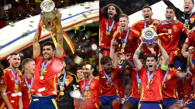 euro 2024 final  स्पेन की ऐतिहासिक जीत  ऐसा करने वाली बनी पहली टीम
