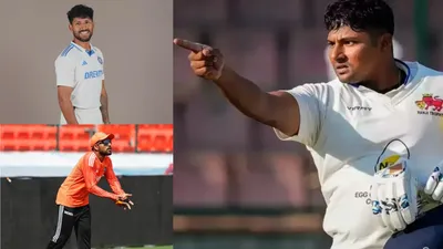 ind vs eng  राजकोट टेस्ट में ध्रुव जुरेल का डेब्यू पक्का  सरफराज खान को जगह मिलना मुश्किल