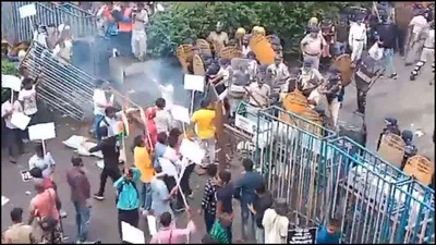 nabanna protests   क्या है पश्चिमबंग छात्र समाज  कोलकाता में बवाल के पीछे छात्रों के नए संगठन का हाथ 