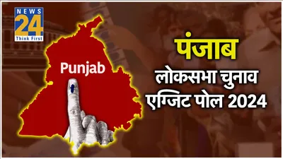 punjab exit poll 2024 live  पंजाब में bjp को झटका  कांग्रेस aap के लिए गुड न्यूज