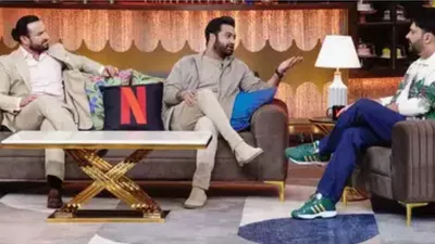 पिता की तरह क्रिकेटर क्यों नहीं बनें saif ali khan  netflix के the great indian kapil show में खुलासा