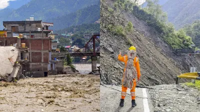 16 लोगों की मौत  35 से ज्यादा लापता  उत्तराखंड हिमाचल में जानलेवा बनी बारिश  चारधाम यात्रा रोकी