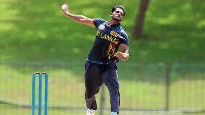 ind vs sl  कौन हैं मोहम्मद शिराज  श्रीलंका के अनकैप्ड गेंदबाज  क्या पथिराना की ले पाएंगे जगह 