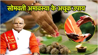 kaalchakra today  सोमवती अमावस्या पर करें ये उपाय  12 राशियों को होगा लाभ  जानें पंडित सुरेश पांडेय से