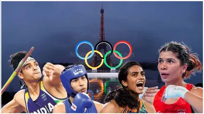 paris olympic में कैसे हुई भारतीय दल की एंट्री  तस्वीरों में देखें एथलीटों ने पहनी कौन सी खास ड्रेस