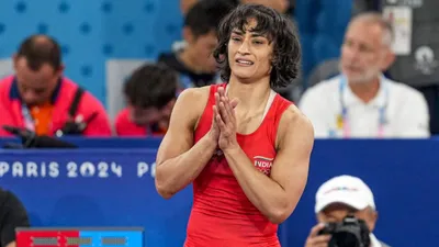 अब राजनीति के अखाड़े में दम दिखाएंगी vinesh phogat  इस पार्टी से मिला खुला ऑफर