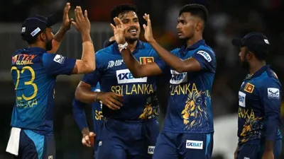 ind vs sl  श्रीलंका को लगा बड़ा झटका  स्टार गेंदबाज को लगी चोट