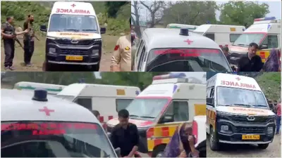 कश्मीर में बड़ा हादसा  खाई में गिरी कार  एक ही परिवार के 8 लोगों की मौत  देखें video