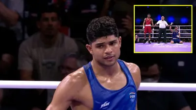 paris olympics  क्या भारतीय बॉक्सर निशांत देव के साथ हो गई चीटिंग  सोशल मीडिया पर भड़के फैंस