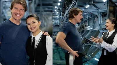 tom cruise से मिलीं टीवी एक्ट्रेस  क्या mission impossible से करेंगी हॉलीवुड में डेब्यू 