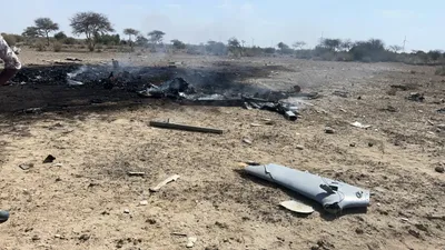 एयरफोर्स का प्लेन क्रैश  आग का गोला बनकर गिरा  राजस्थान के जैसलमेर में हुआ हादसा