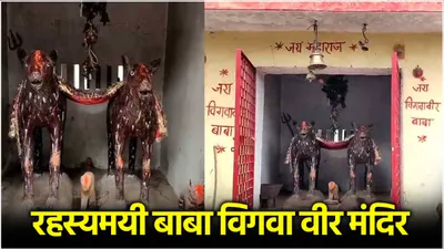 hindu temple  उत्तर प्रदेश के इस मंदिर में होती है भेड़ियों की पूजा  दर्शन मात्र से पूरी होती हैं इच्छाएं 