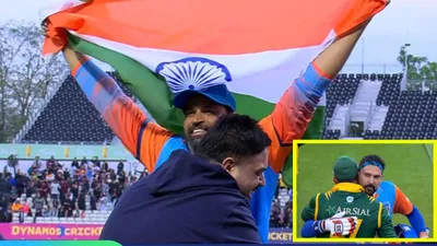 ind vs pak  फाइनल में भारत ने पाकिस्तान को धोया  अंबाती रायडू और यूसुफ पठान ने खेली तूफानी पारी