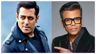 karan johar ने पकड़ा salman khan का झूठ  किस बात को लेकर  डाउट  में थे भाईजान 