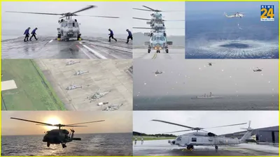 indian navy का नया  शिकारी   ins गरुड़ पर कमीशन  रात में भी दुश्मन का  काल   जानें sea hawk की खूबियां