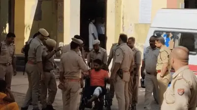 एक लाख के इनामी बदमाश का सुल्तानपुर में एनकाउंटर  up पुलिस ने पांव पर मारी दो गोलियां