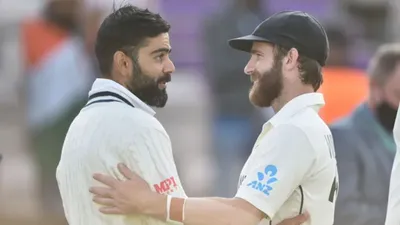 sl vs nz  टेस्ट क्रिकेट में virat kohli पर भारी पड़े केन विलियमसन  छोटी सी पारी से बनाया रिकॉर्ड