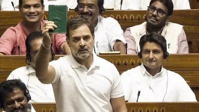 अभय मुद्रा’ से congress के चुनाव चिन्ह का सीधा कनेक्शन  rahul gandhi ने क्या कहा  video