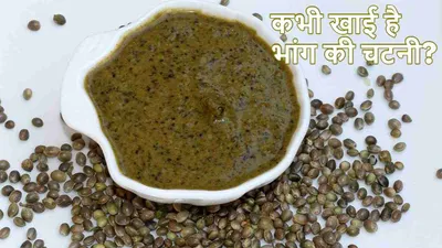 bhang chutney recipe  सेहत के लिए फायदेमंद हैं भांग के बीज  इस तरीके से चटनी बनाकर खाएं