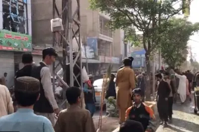 pakistan bomb blast  पाकिस्तान के क्वेटा में बम विस्फोट  4 की मौत  कई घायल