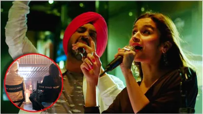 alia bhatt ने फैंस को दिखाया jigra  diljit dosanjh के साथ देंगी सरप्राइज