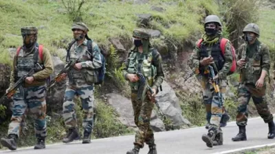 jammu kashmir  कठुआ में सुरक्षा बलों ने ढेर किया एक आतंकी  सर्च ऑपरेशन जारी