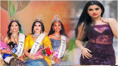 dhruvi patel कौन  जिसके सिर सजा miss india worldwide 2024 का ताज