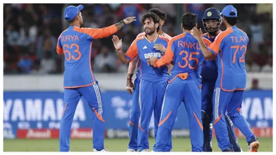 ind vs ban  हैदराबाद टी20 मैच में भारत ने बांग्लादेश को रौंदा  ये 3 खिलाड़ी बने जीत के हीरो