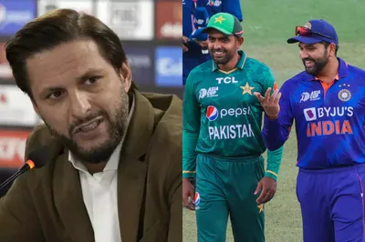 odi world cup 2023   पाकिस्तान को वर्ल्ड कप खेलने इंडिया जाना चाहिए      शाहिद अफरीदी ने बताई वजह