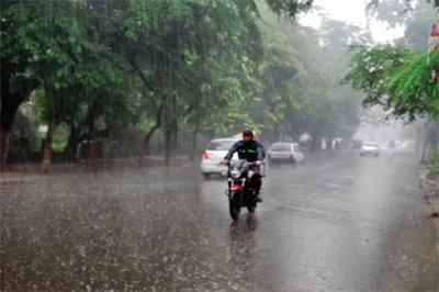 mp में भारी बारिश की चेतावनी  भोपाल इंदौर समेत 16 जिलों में अलर्ट जारी  नदी नाले उफान पर