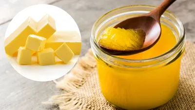 butter vs ghee  मक्खन या घी  सेहत के लिए ज्यादा फायदेमंद क्या 