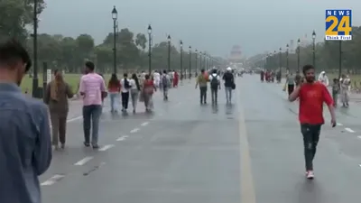 दिल्ली ncr में झमाझम बारिश  उमस से मिली राहत  जानें imd का लेटेस्ट अपडेट