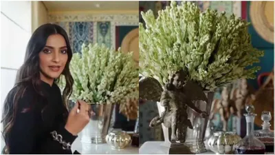 sonam kapoor ने घर पर vase की जगह रखी स्टील की बाल्टी  यूजर्स भी देख रह गए हैरान