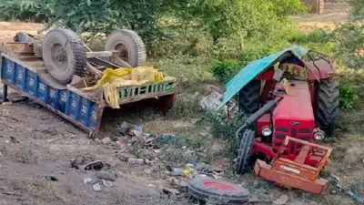 up के मैनपुरी में बड़ा हादसा  ट्रक ने ट्रैक्टर ट्राली को मारी टक्कर  4 महिलाओं की मौत  18 घायल