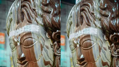 सावन के पहले ही दिन भगवान पशुपतिनाथ महादेव की प्रतिमा में दरार  भाजपा नेता ने शेयर की फोटो