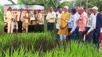 छत्तीसगढ़ के किसान ने जैविक खेती से मिट्टी को बनाया सोना  cm विष्णुदेव साय से हो चुके हैं सम्मानित