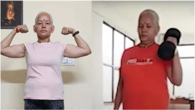 हाफ पैंट वाली गोल्ड मेडलिस्ट  नानी  कौन  कैसे तय किया घुटनों के दर्द से weighlifting का सफ़र