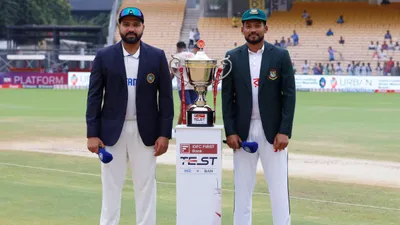 ind vs ban 1st test day 2 highlights  दूसरे दिन का खेल खत्म  भारत ने बनाए 3 विकेट खोकर 81 रन  300 के पार हुई लीड